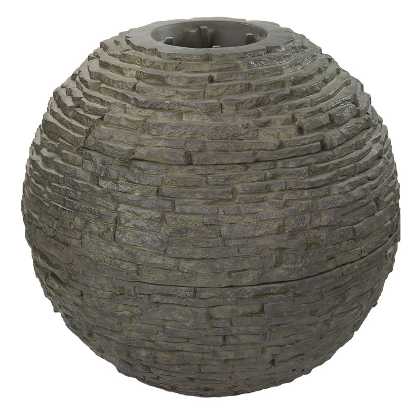 Aquascape Glass Fiber Reinforced Concrete Stacked Sphere Fountain Wayfair